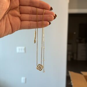 Kendra Scott gold necklace